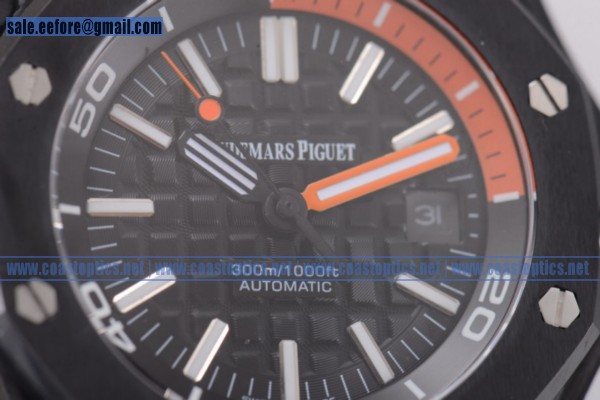 Audemars Piguet Royal Oak Offshore Diver Best Replica Watch PVD 15707CE.00.A002CA.01 (EF)